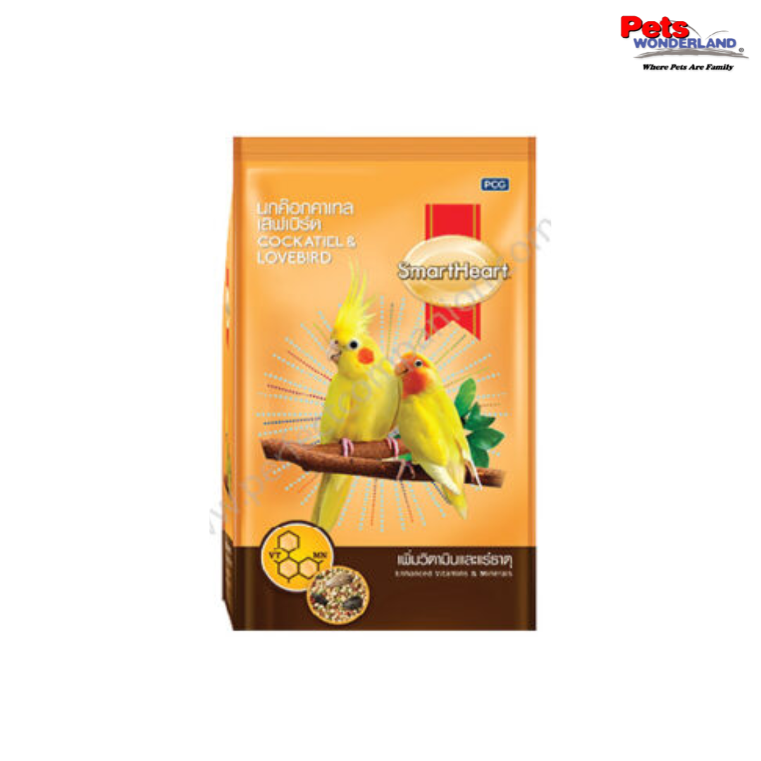Smartheart Bird Food Cockatiel and Lovebird 1kg