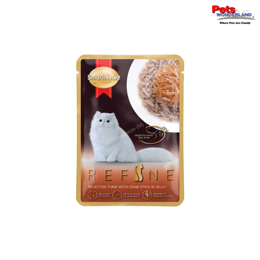 Smartheart Refine Cat Pouch Crabstick In Jelly 70g