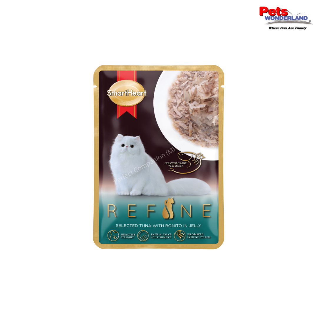 Smartheart Refine Cat Pouch Tuna Bonito In Jelly 70g