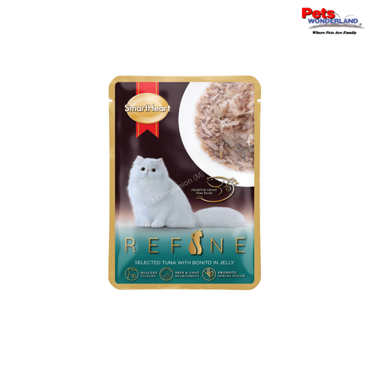 Smartheart Refine Cat Pouch Tuna Bonito In Jelly 70g