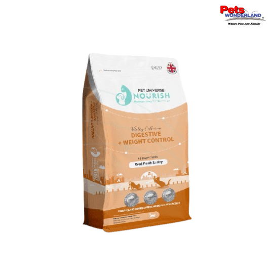 Vitality Collection Digestive + Weight Control Cat Turkey 4kg