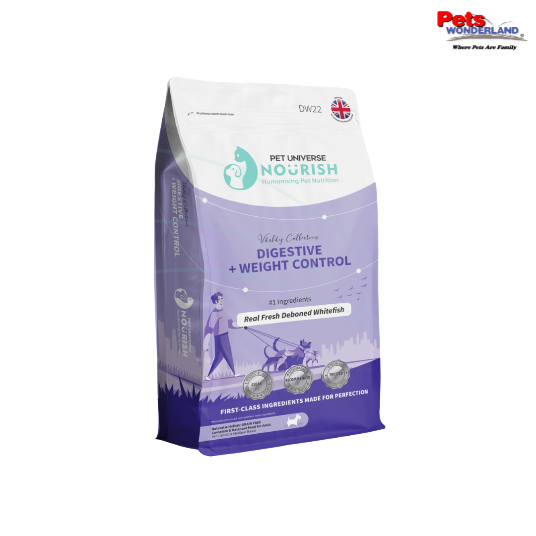 Vitality Collection Digestive + Weight Control Dog Whitefish