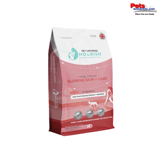Vitality Collection Glowing Skin + Coat Dog Salmon & Whitefish