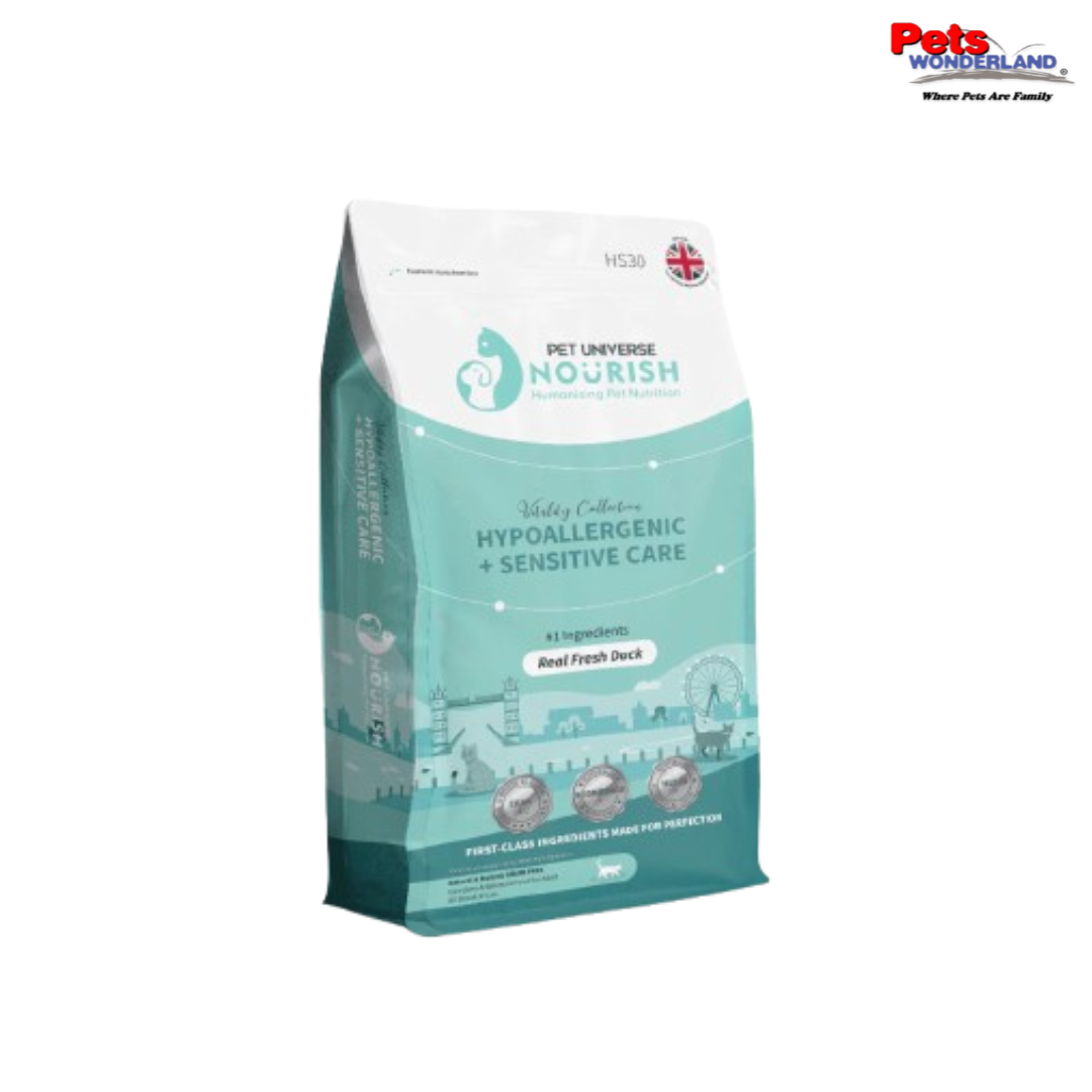 Vitality Collection Hypoallergenic + Sensitive Care Cat Duck 1kg