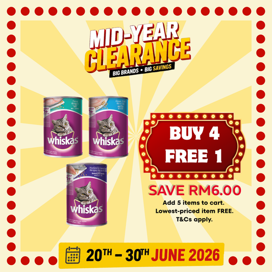 WHISKAS Can Cat Wet Food Adult Tuna 400g