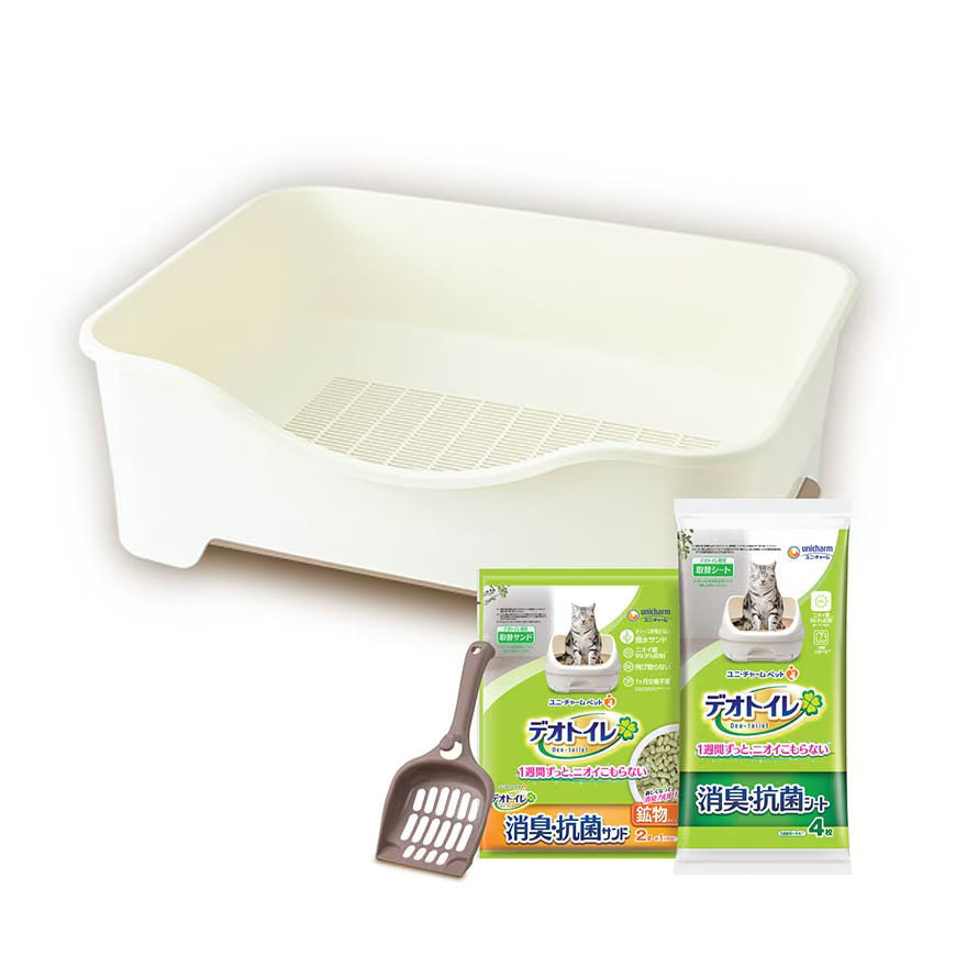 Unicharm Deo-Toilet Sys. Easy Care Ivory