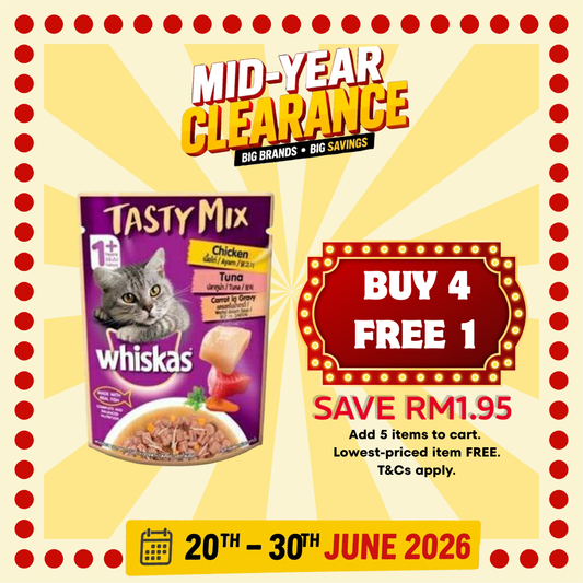Whiskas - TastyMix Chicken & Tuna Gravy (70g) / Pouch