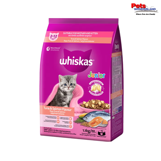 Whiskas Jr Tuna & Salmon 1.1kg