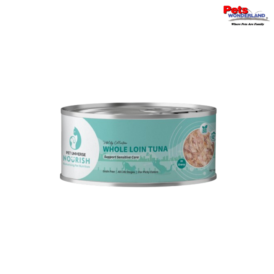 Vitality Collection Whole Loin Tuna in Gravy 70g