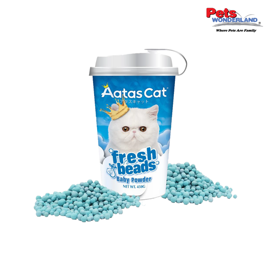 Aatas Cat Fresh Beads Deodorizer Baby Powder 450g