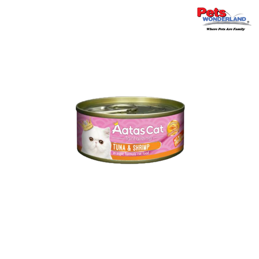 Aatas Cat Tantalizing Tuna & Shrimp in Aspic 80g