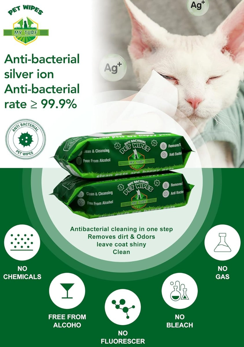 My Tuft Actibacteria Pet Wipes 100pcs