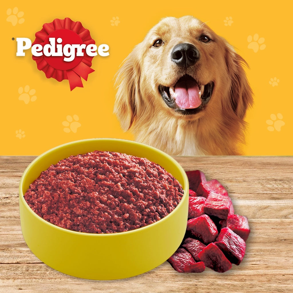PEDIGREE Can Dog Wet Food Adult Beef 1.15kg
