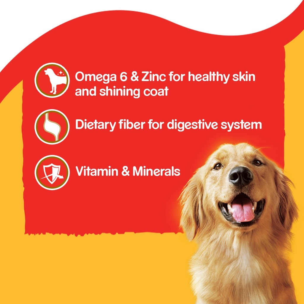 PEDIGREE Can Dog Wet Food Adult Beef 1.15kg