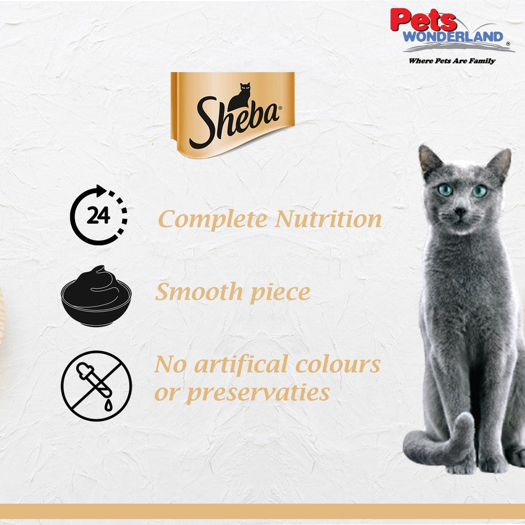 SHEBA Melty Cat Treat Katsuo & Katsuo Salmon 48g