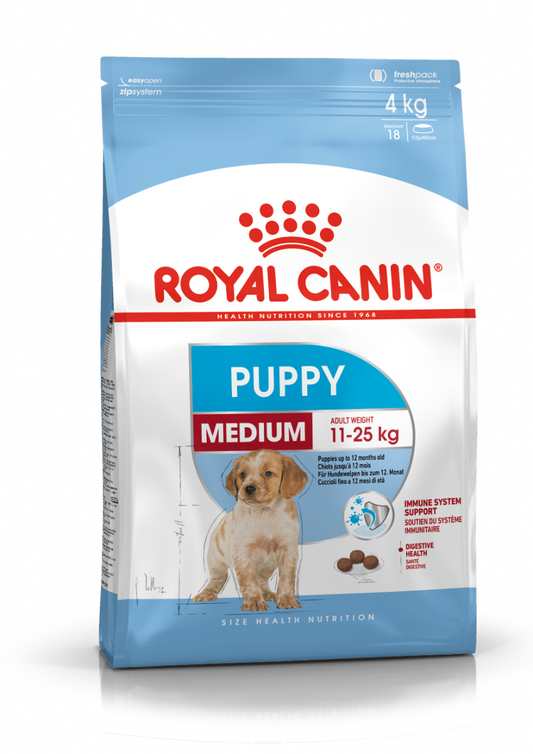 Royal Canin Medium Puppy Dog Dry Food 4kg
