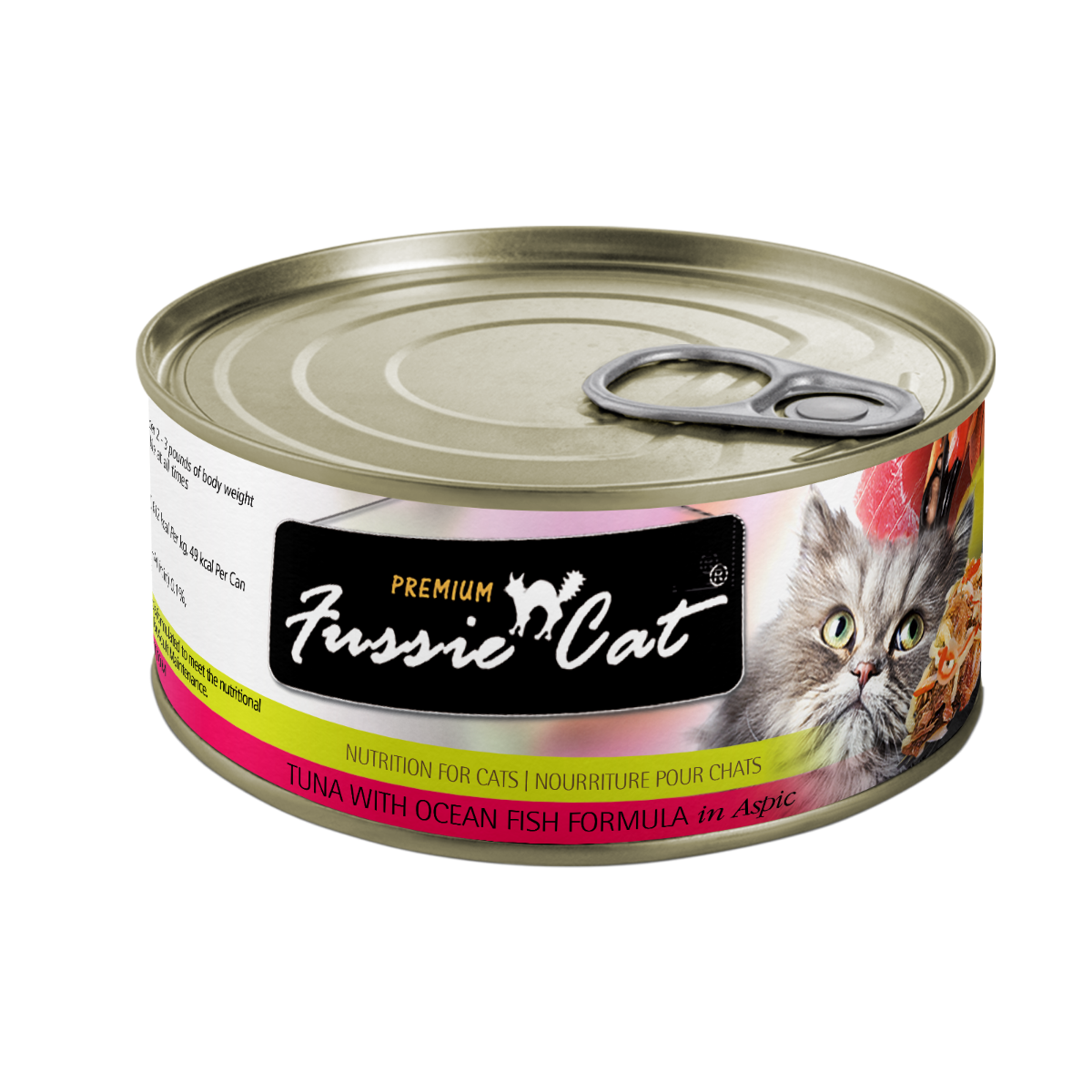 Fussie Cat - Premium Tuna with Ocean Fish Canned 80g