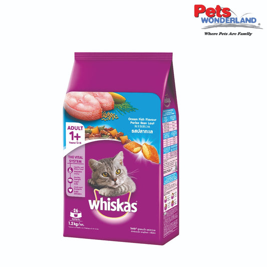 Whiskas - Cat Dry Food - Ocean Fish 1.2kg